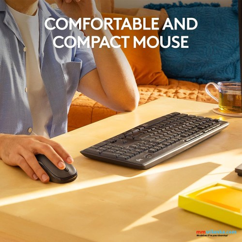 LOGITECH MK295 - SILENT WIRELESS KEYBOARD & MOUSE COMBO PACK (1Y)